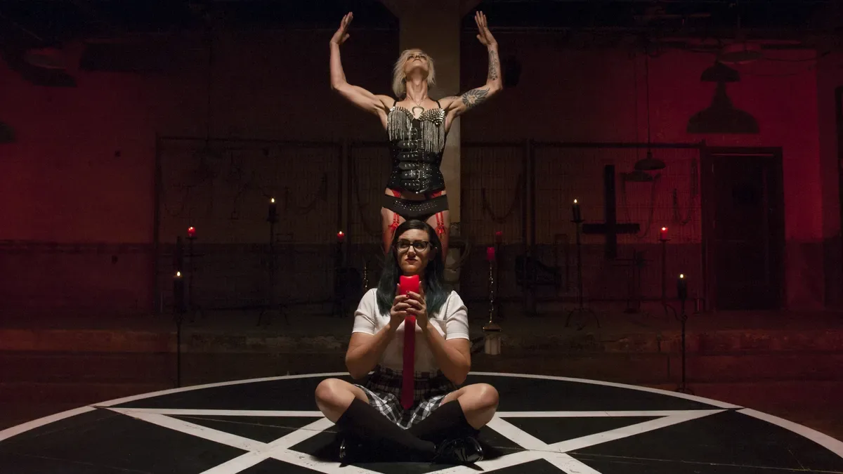 Penny Barber Summons Baphomet to seek revenge on Mother Superior - TS Pussy Hunters